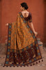 Premium Mustard Yellow Patola Silk Woven Meenakari Jacquard Designer Saree for Women
