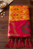 Premium Yellow Soft Silk Woven Printed Designer Saree Rani Pink Woven Border