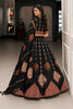 Stylish Black Cotton Rayon Designer Printed Lehenga Choli with Dupatta for Women