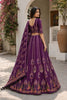 Gorgeous Purple Cotton Rayon Designer Printed Lehenga Choli with Dupatta for Women