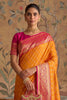 Vibrant Orange Silk Woven Jari Designer Saree for Women