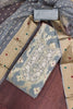 Stylish Grey Blue Banarasi Cotton Woven Designer Hand Work Salwar Suit for Women