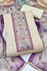 Premium Purple Modal Cotton Hand Work Salwar Suit with Dupatta