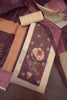 Lovely Mauve Modal Cotton Printed Hand Work Salwar Suit with Dupatta