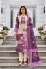 Beautiful Mauve Modal Cotton Hand Work Salwar Suit with Dupatta