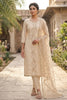 Stylish Cream PV Chanderi Embroidery Hand Work Salwar Suit with Dupatta