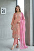 Lovely Peach Pink Salsa Beads Embroidery Work Salwar Suit with Dupatta