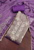 Grateful Grey Salsa Beads Embroidery Work Salwar Suit with Dupatta