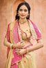 Gorgeous Beige Assam Silk Woven Designer Saree for Women