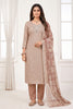Stunning Pink Shimmer Line Printed Salwar Suit with Hand Work Dupatta