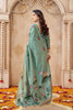 Elegant Pista Green Jute Linen Weaving Lotus Butti Designer Saree