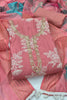 Charming Pink Cotton Silk Salwar Suit and Printed Dupatta for Women
