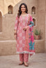 Charming Pink Cotton Silk Salwar Suit and Printed Dupatta for Women
