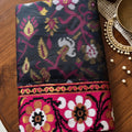 Exquisite Black Silk Woven Designer Saree for Women