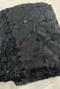 Elegant Black NC Moss Saree with Sequin Embroidery Work for Women