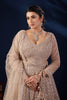 Luxurious Beige Net Designer Lehenga Choli with Heavy Embroidery Work and Dupatta for Women