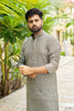 Premium Black Rayon Embroidery Designer Kurta Pyjama Set for Men for Wedding