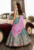 Stunning Teal Green Designer Lehenga Choli with Heavy Embroidery Work and Dupatta
