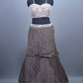 Designer Grey Embroidered Lehenga Choli with Dupatta