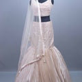 Designer Champagne Mermaid Lehenga Choli Party Wear