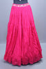 Hot Pink Embroidered Designer Lehenga Choli with Heavy Blouse Dupatta