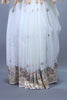 White Banarasi Silk Saree Zari Embroidery Pallu Tassel Border