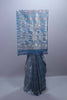  Blue Banarasi Brocade Silk Saree with Zari Weaving Rich Pallu Design