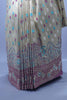 Cream Banarasi Silk Saree with Pink Zari  Heavy Designer Pallu