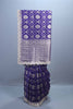Purple Banarasi Silk Saree with Intricate Silver Motifs and Rich Border 