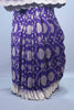 Purple Banarasi Silk Saree with Intricate Silver Motifs and Rich Border