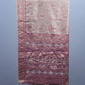 Dusty Rose Traditional Silk Saree Rich Zari Weaving and Heavy Border