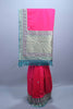 Rani Pink Traditional Silk Saree with Sea Green Zari Heavy Designer Border