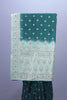 Teal Green Designer Silk Saree with Stone Work Rich Embroidered Pallu