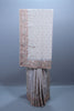 Ivory Embroidered Silk Saree with Heavy Zari Border Delicate Buti Work