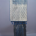Blue Banarasi Silk Saree with Silver Zari Weaving Rich Brocade Pallu