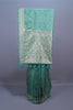 Green Banarasi Silk Saree with Silver Zari Weaving Brocade Pallu
