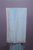 Sky Blue Georgette Saree with Sequins Buti Heavy Embroidered Border