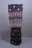 Navy Blue Printed Saree Traditional Ajrakh Style Motifs Designer Border