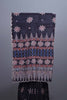 Navy Blue Printed Saree Traditional Ajrakh Style Motifs Designer Border