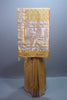 Mustard Yellow Banarasi Silk Saree Silver Zari Weaving Heavy Designer Border 