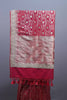Red Banarasi Silk Saree with Gold Zari Floral Weaving Heavy Border
