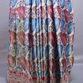 Multicolor Designer Silk Saree with Digital Print Embroidered Border