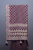 Wine Purple Designer Silk Saree Heavy Gold Zari Embroidery Sare