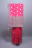 Rani Pink Banarasi Silk Saree Heavy Zari Border Floral Weaving Saree