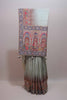 Grey Silk Saree with Traditional Rajasthani Print Heavy Designer Pallu 