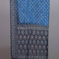 Royal Blue Banarasi Silk Saree with Silver Zari Weaving Designer Border