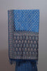Royal Blue Banarasi Silk Saree with Silver Zari Weaving Designer Border