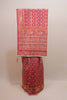 Red Patola Print Saree Elephant Peacock Motifs Traditional Saree 