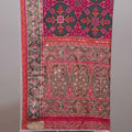 Red Green Patola Print Saree Traditional Motifs Designer Saree