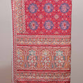 Red Patola Print Saree Elephant Motifs Traditional Saree